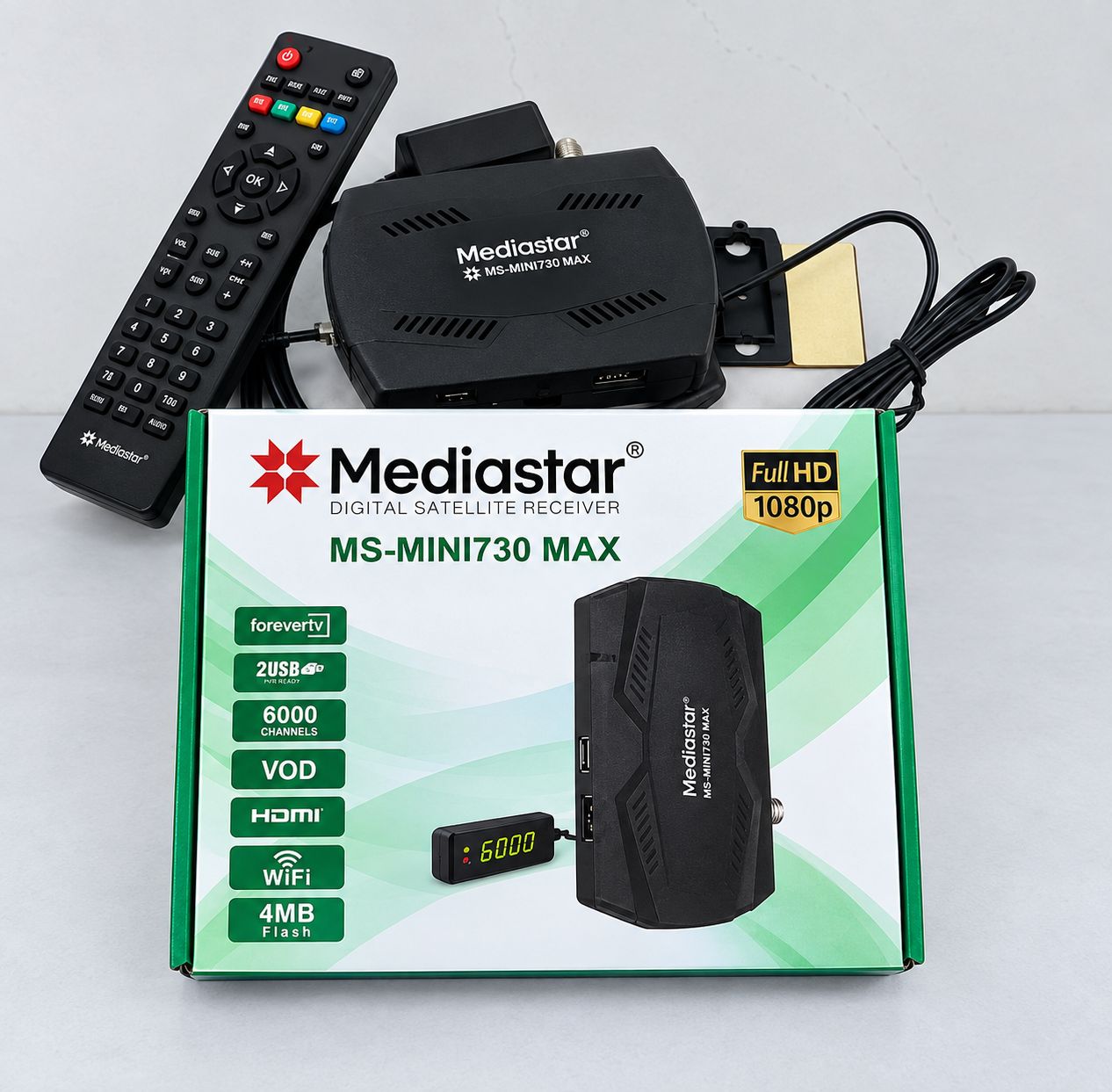 گیرنده مدیا استار مدل 730 MAX