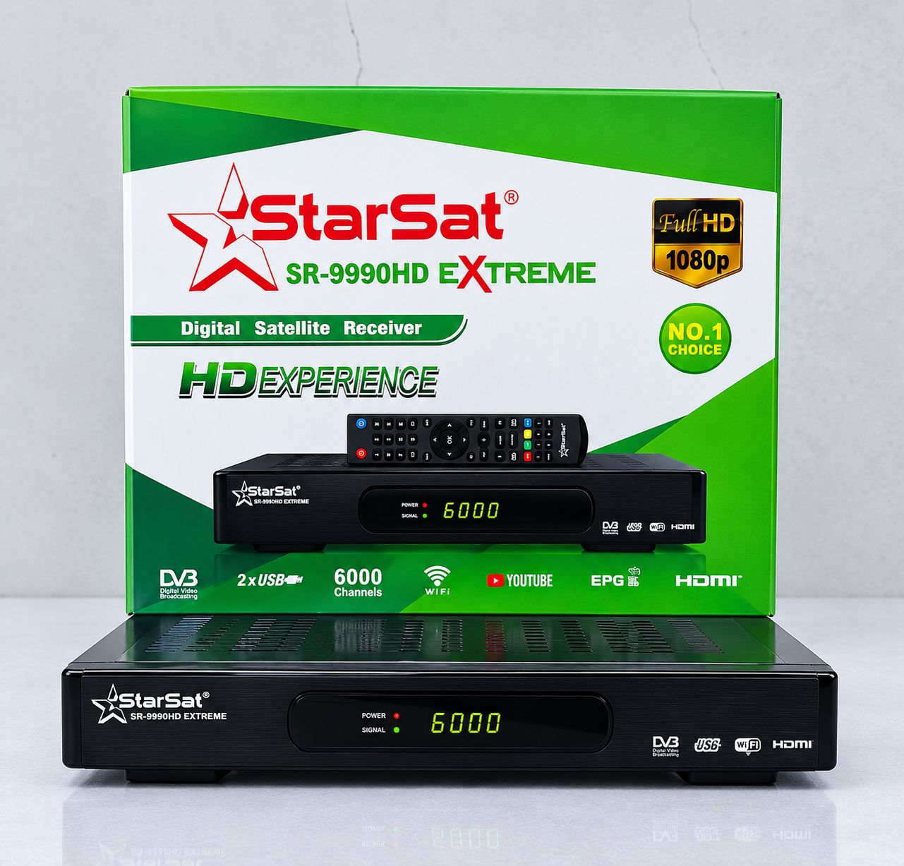 گیرنده استارست مدل 9990 اکستریم ورژن 2