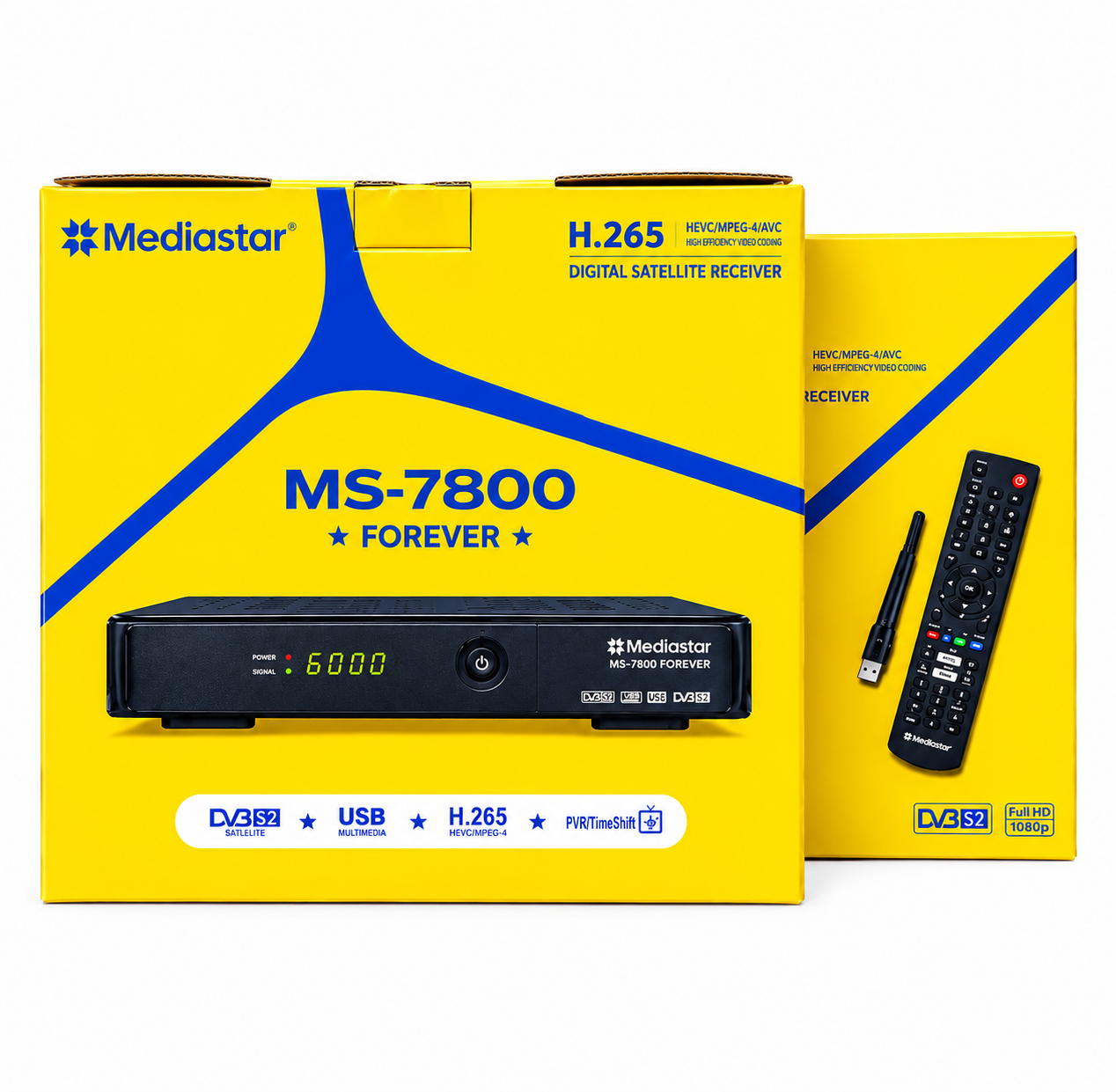 گیرنده دیجیتال مدیا استار مدل MS 7800