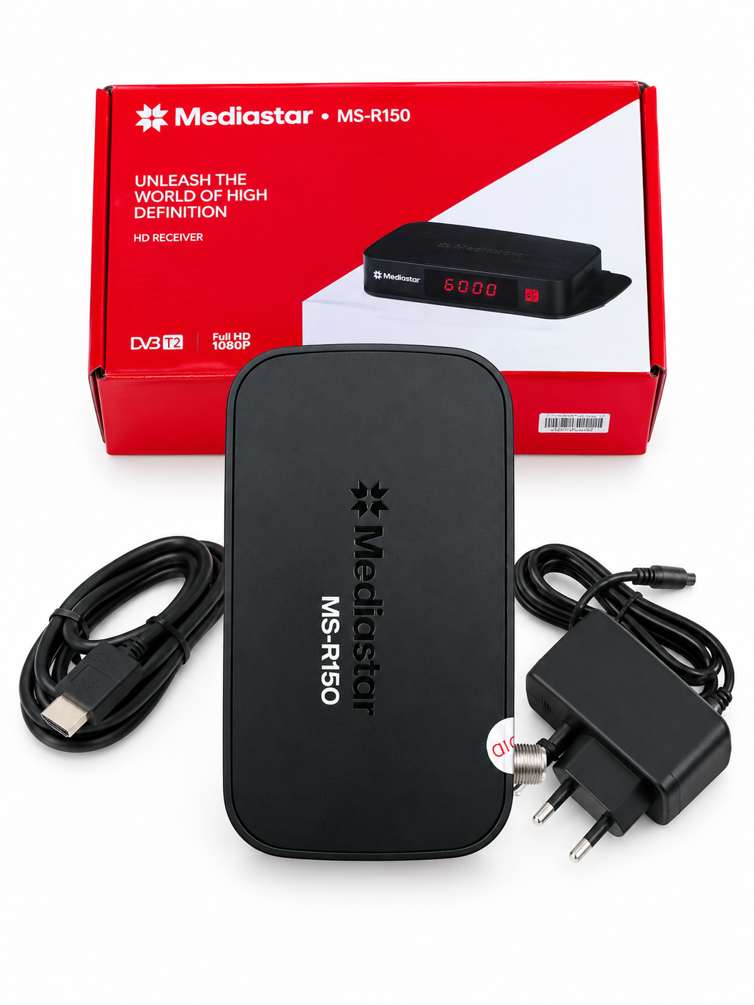 گیرنده دیجیتال مدیا استار مدل R150 با ریموت کنترل جدید