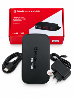 گیرنده دیجیتال مدیا استار مدل R150 با ریموت کنترل جدید